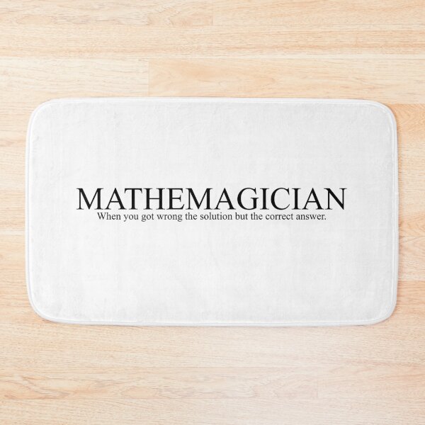 Item preview, MATHEMAGICIAN designed and sold by artsylab.