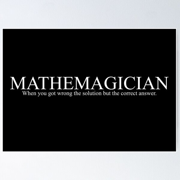 Item preview, MATHEMAGICIAN designed and sold by artsylab.