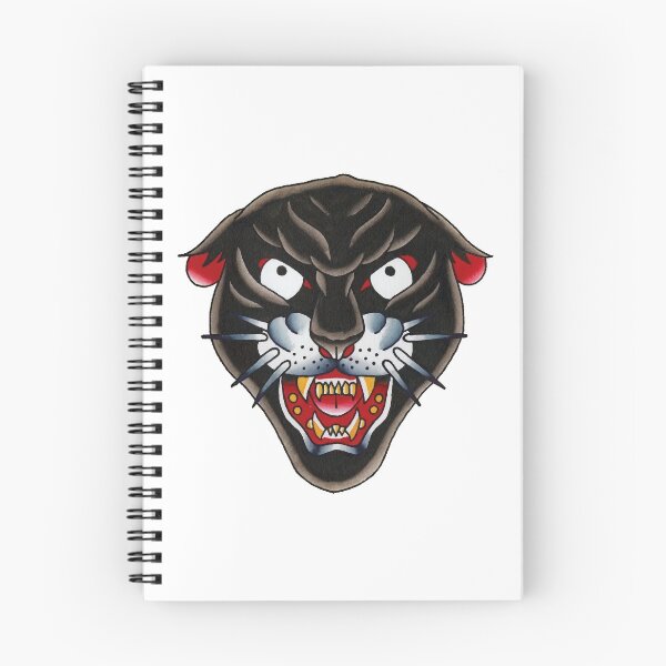 Item preview, Old School Panther Head Tattoo Design designed and sold by Rawpixel.
