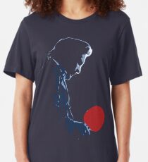 Johnny Cash Red Paddle Slim Fit T-Shirt