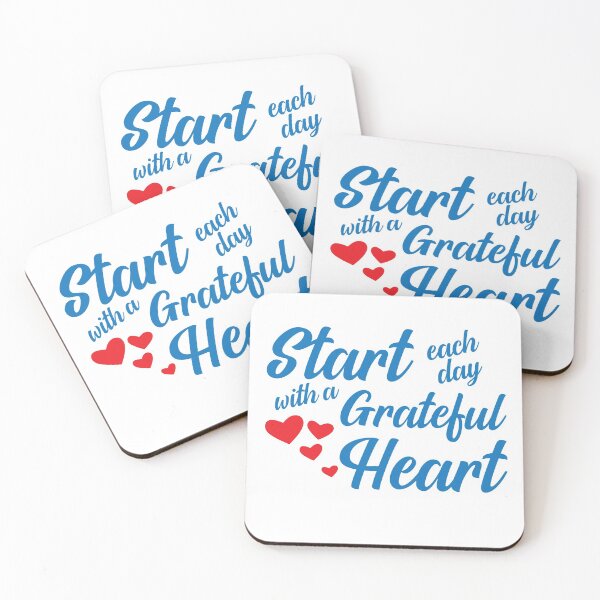 Item preview, Start each day with a grateful heart designed and sold by rosiec413.