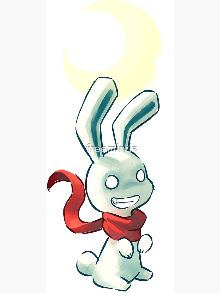 Moon Bunny 2 by freeminds