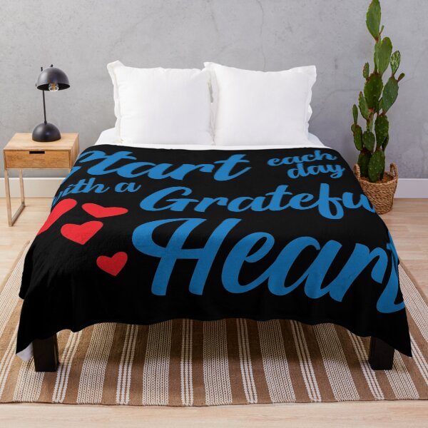 Item preview, Start each day with a grateful heart designed and sold by rosiec413.