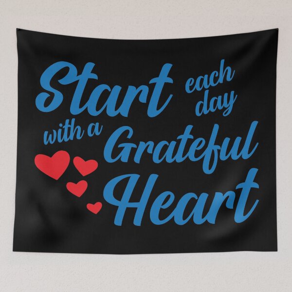 Item preview, Start each day with a grateful heart designed and sold by rosiec413.
