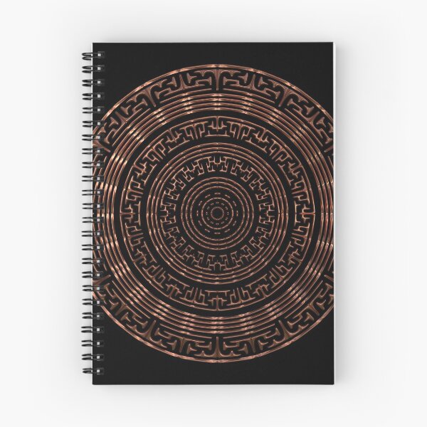 Item preview, Alien Artefact Mandala Copper designed and sold by CosmicView.