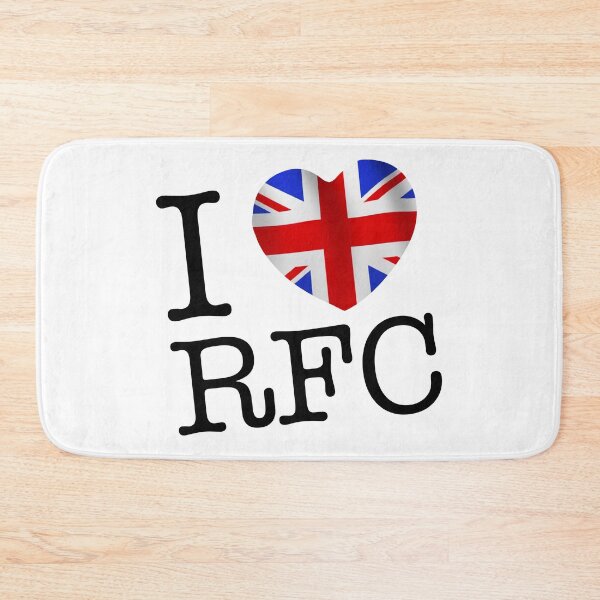 Item preview, Glasgow Rangers I Love Rangers - Union Flag Version designed and sold by trueblueapparel.