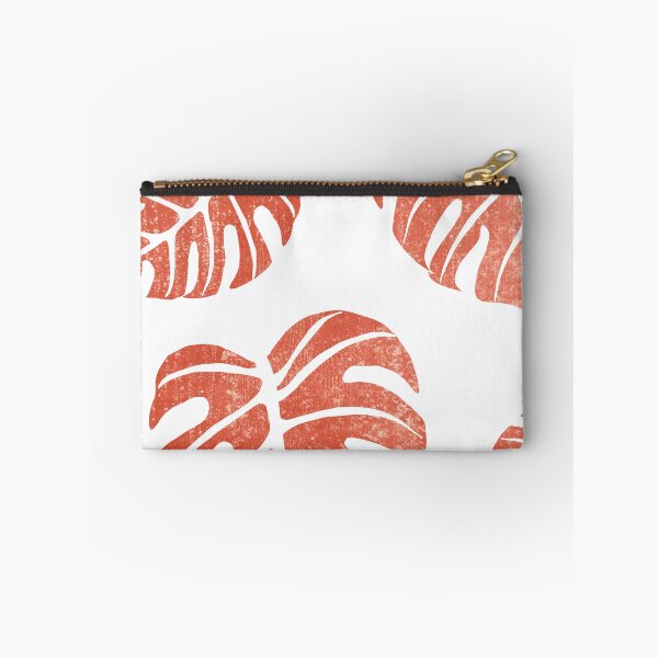 Item preview, Terracotta Leaf - Monstera - Terracotta Abstract Print - Modern, Minimal, Contemporary Abstract designed and sold by Studio Grafiikka.