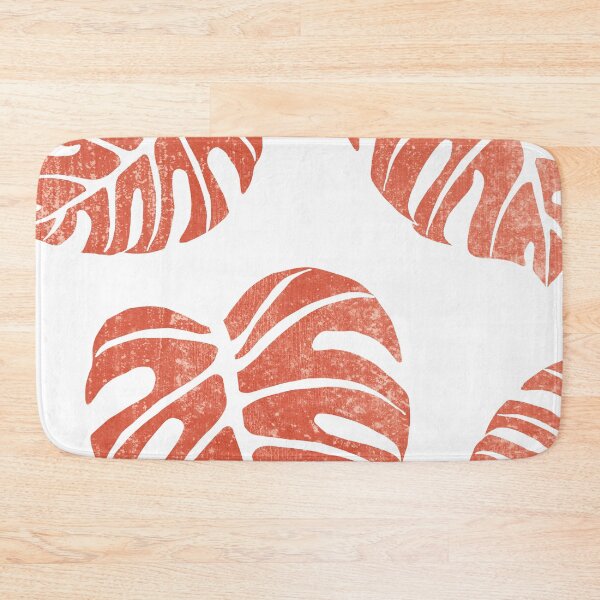 Item preview, Terracotta Leaf - Monstera - Terracotta Abstract Print - Modern, Minimal, Contemporary Abstract designed and sold by Studio Grafiikka.
