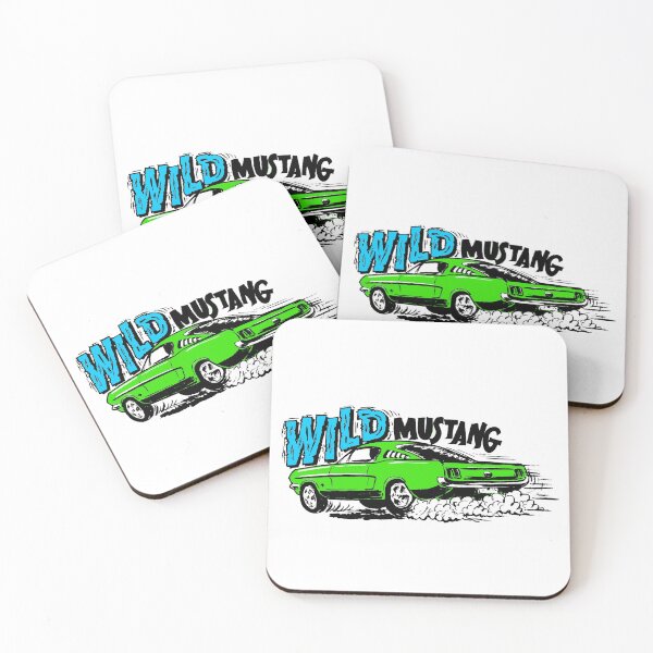 Item preview, Wild Mustang designed and sold by Retrostickersnz.