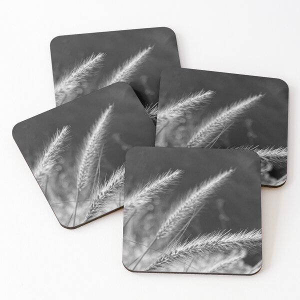 Item preview, Inspiring Home Decor, Zen Photography, Living Room Decor, Cat Tails Monochrome designed and sold by visual-samadhi.