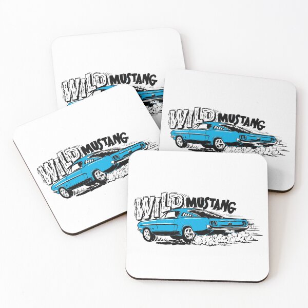 Item preview, Wild Mustang designed and sold by Retrostickersnz.