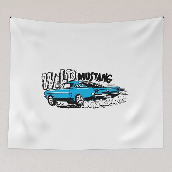 Item preview, Wild Mustang designed and sold by Retrostickersnz.