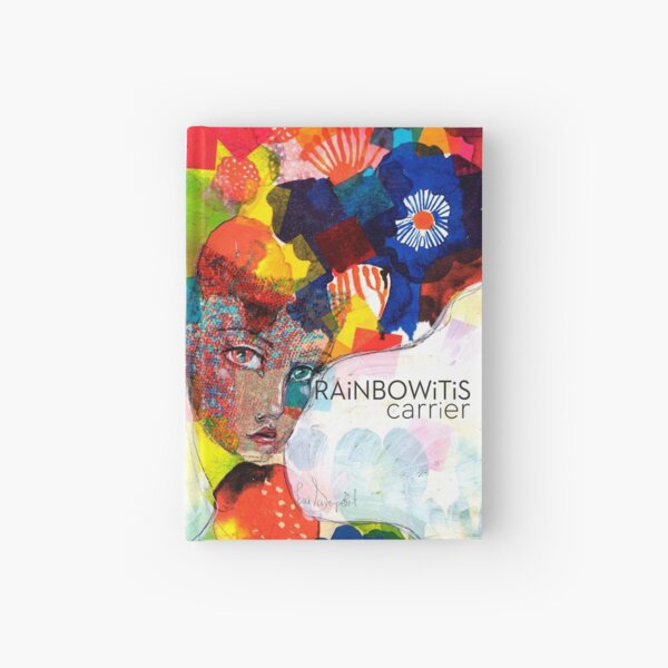 Rainbowitis Carrier - exclusive by Jane Davenport Hardcover Journal