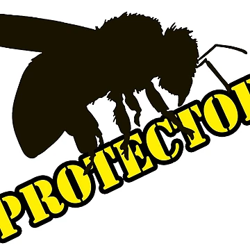 Artwork thumbnail, Bee Protector; by StickerApe