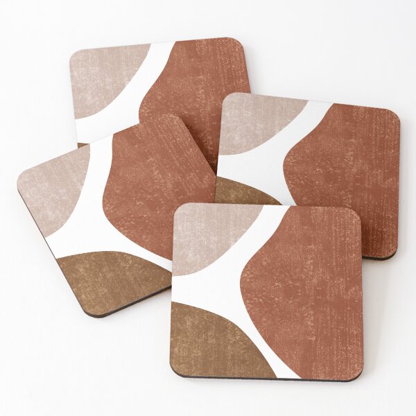 Item preview, Terracotta Art Print 1 - Terracotta Abstract - Modern, Minimal, Contemporary Abstract - Brown, Beige designed and sold by Studio Grafiikka.