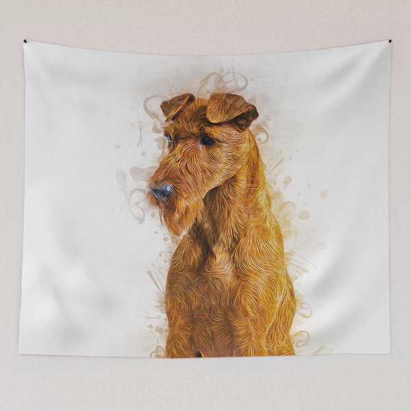 Item preview, Terrier irlandés designed and sold by MitchellAK.