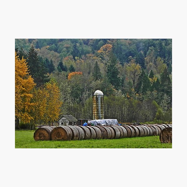Fall on the Farm Photographic Print