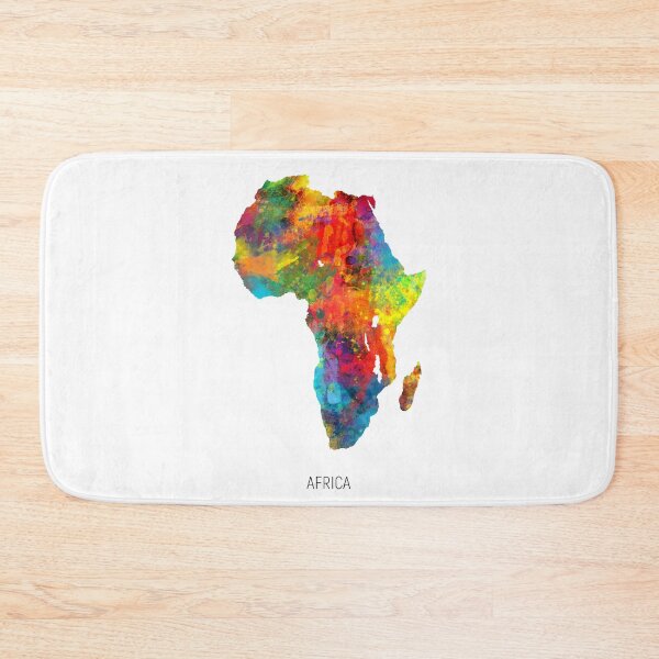 Item preview, Africa Watercolor Map designed and sold by ArtPrints.
