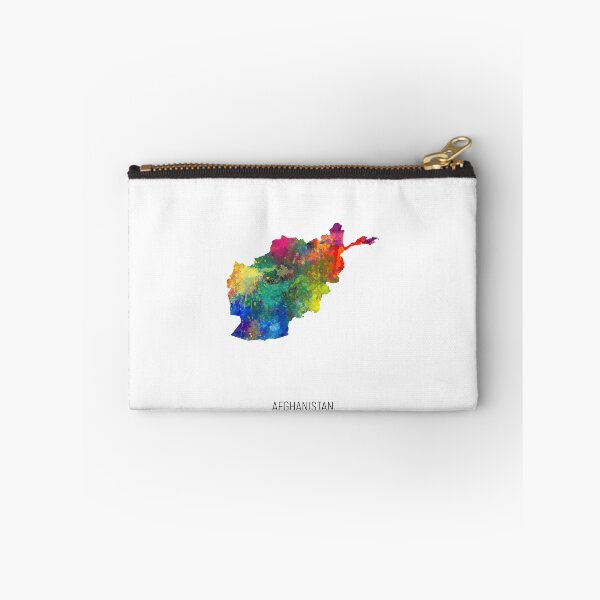 Item preview, Afghanistan Watercolor Map designed and sold by ArtPrints.