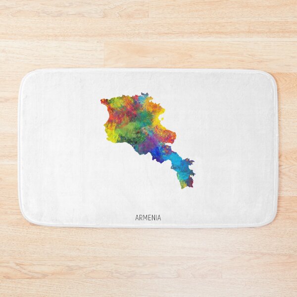 Item preview, Armenia Watercolor Map designed and sold by ArtPrints.