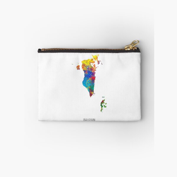 Item preview, Bahrain Watercolor Map designed and sold by ArtPrints.
