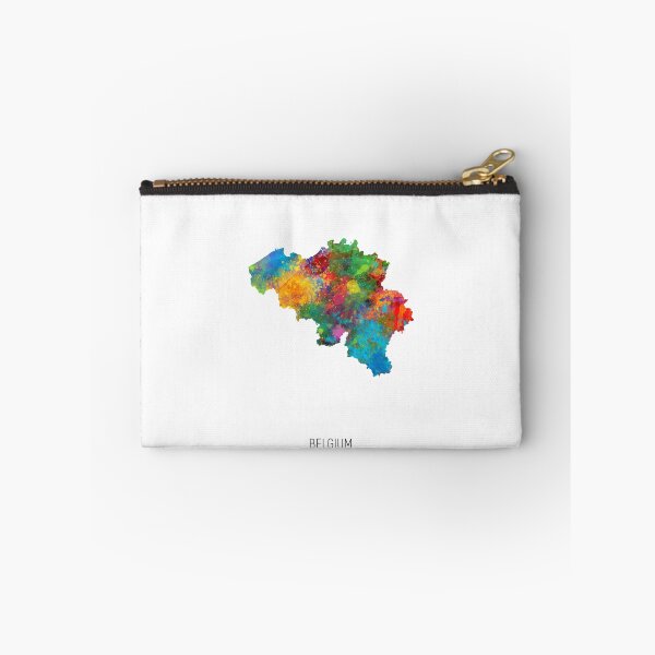 Item preview, Belgium Watercolor Map designed and sold by ArtPrints.