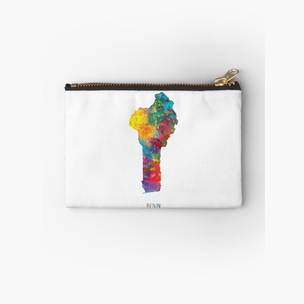 Item preview, Benin Watercolor Map designed and sold by ArtPrints.