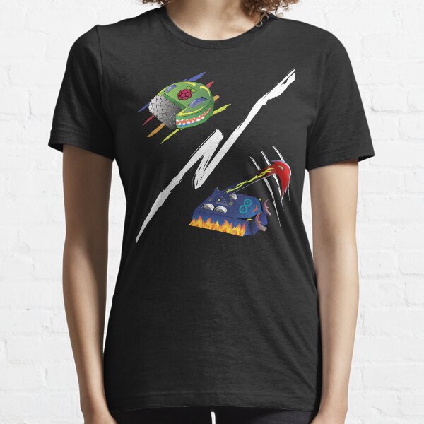 Battle between Arduino and Raspberry Pi bots Essential T-Shirt