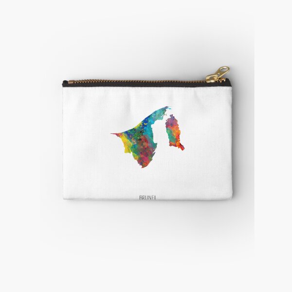 Item preview, Brunei Watercolor Map designed and sold by ArtPrints.