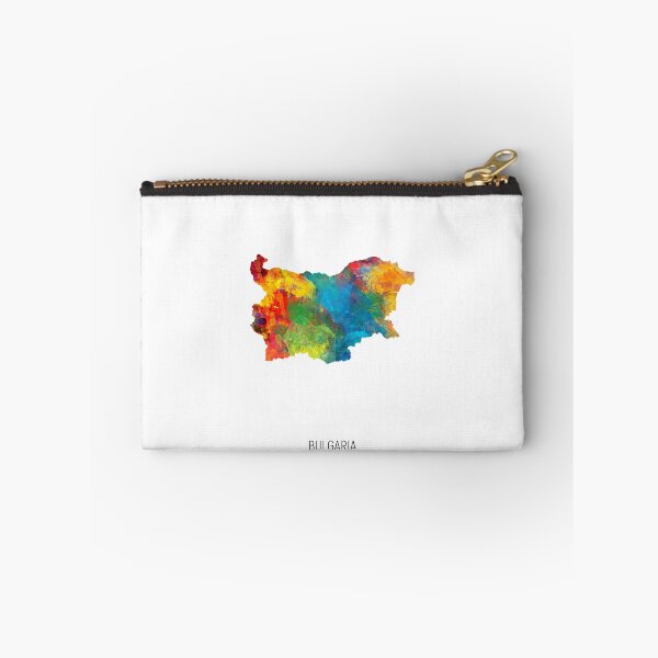 Artikelvorschau, Bulgaria Watercolor Map entworfen und verkauft von ArtPrints.