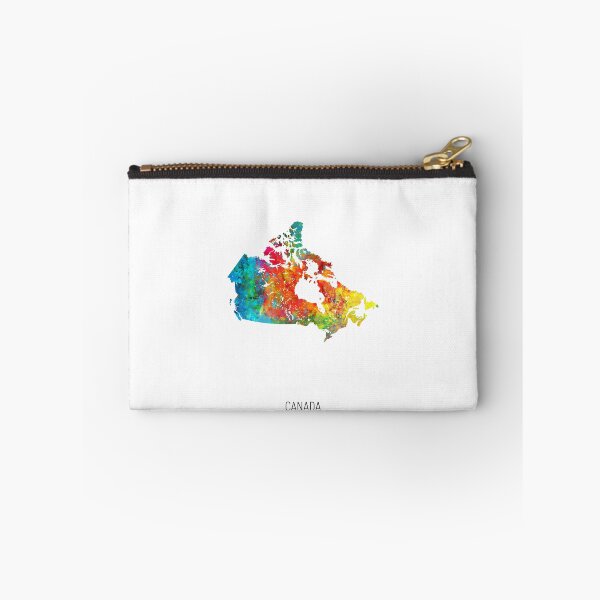 Item preview, Canada Watercolor Map designed and sold by ArtPrints.