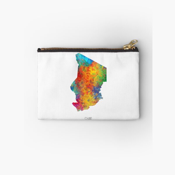 Item preview, Chad Watercolor Map designed and sold by ArtPrints.
