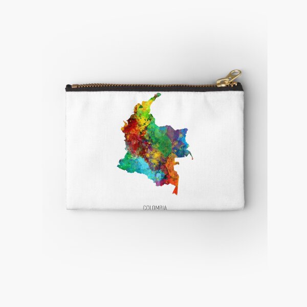 Item preview, Colombia Watercolor Map designed and sold by ArtPrints.