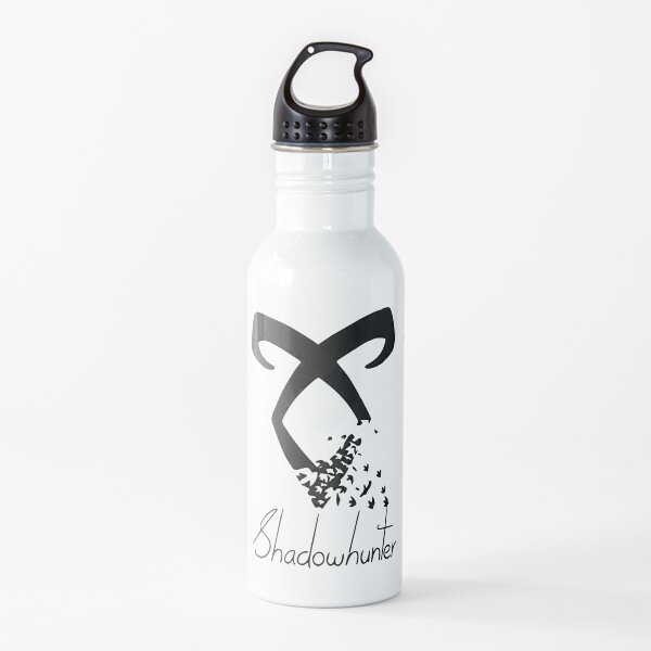 Cazador de sombras símbolo Botella de agua