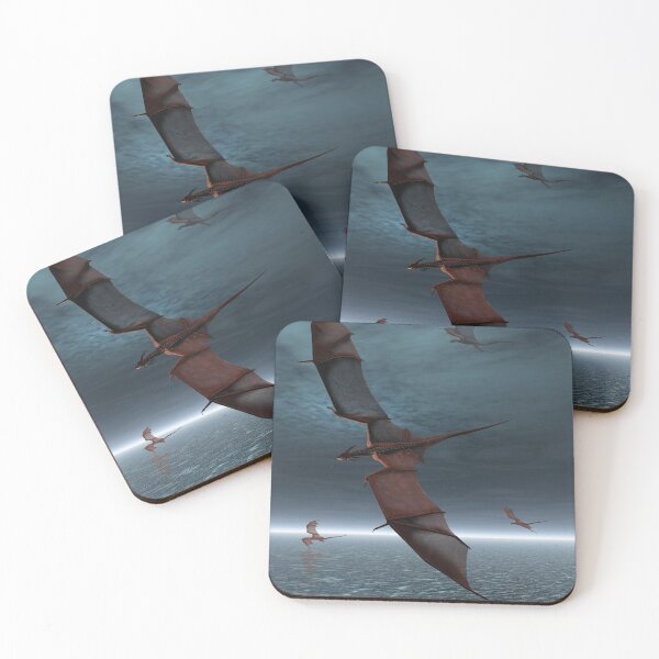 Item preview, Flight of Red Dragons over the Sea designed and sold by algoldesigns.