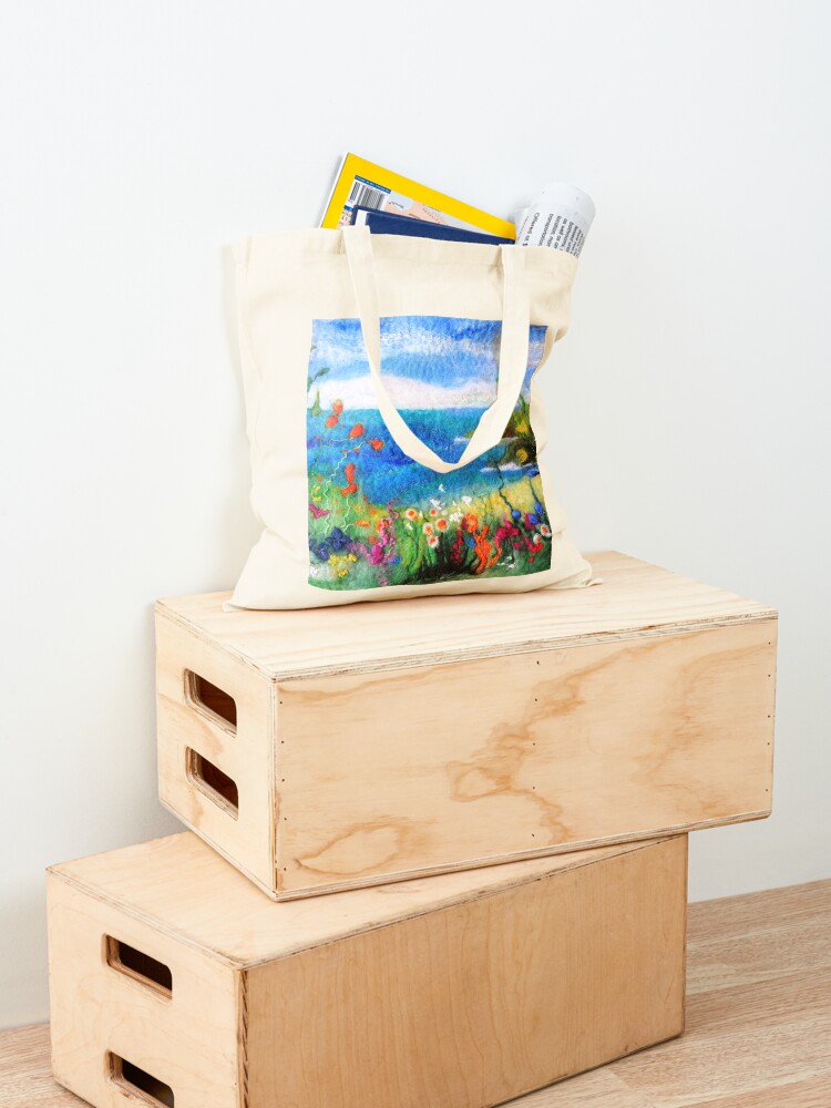 Alternate view of Seaside meadow Tote Bag