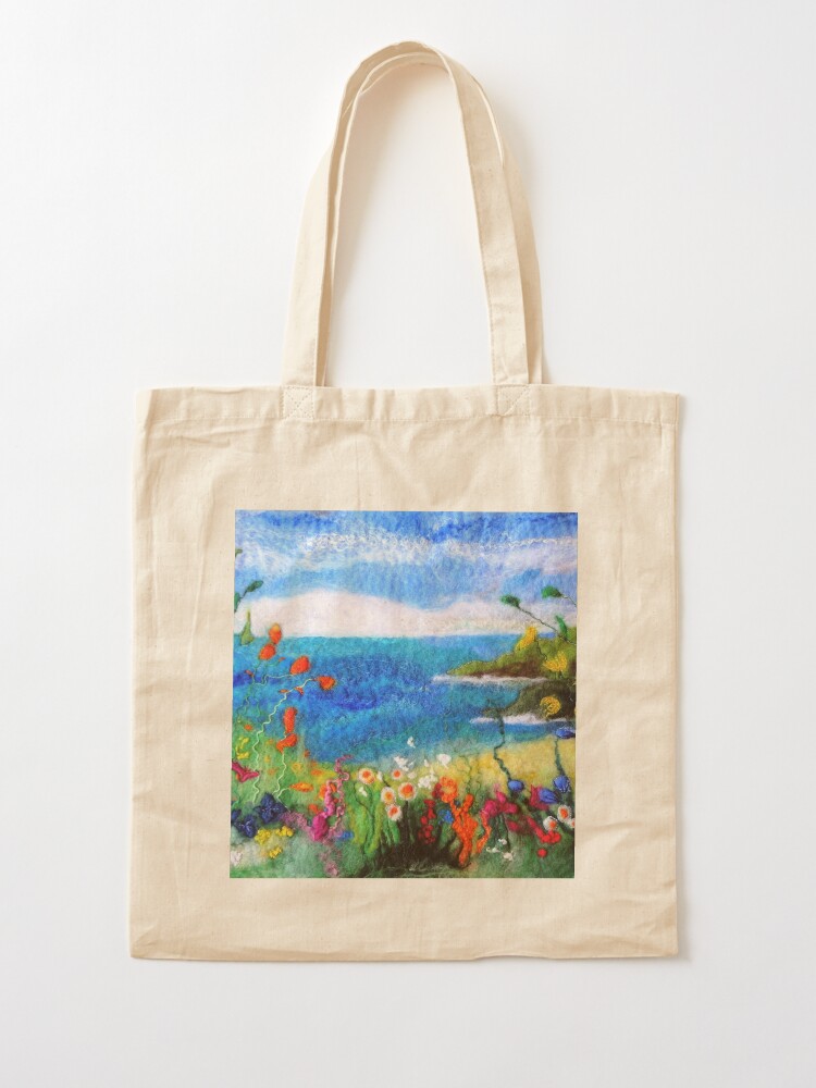 Alternate view of Seaside meadow Tote Bag