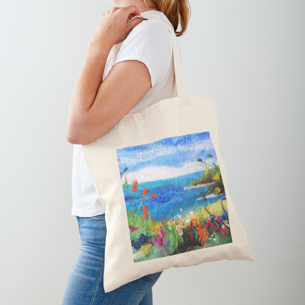 Seaside meadow Tote Bag