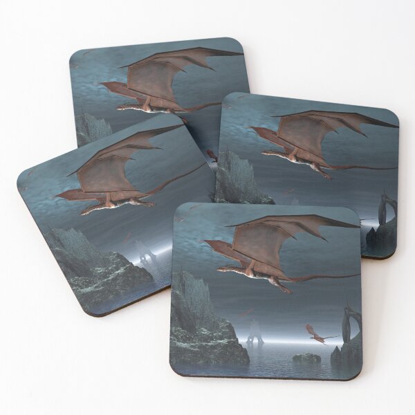 Item preview, Dragon Islands at Sea designed and sold by algoldesigns.