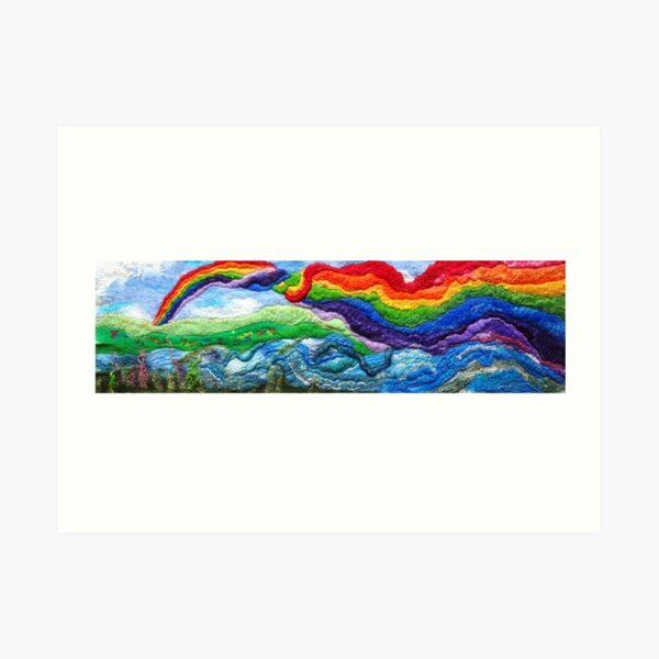 Rainbow River Art Print