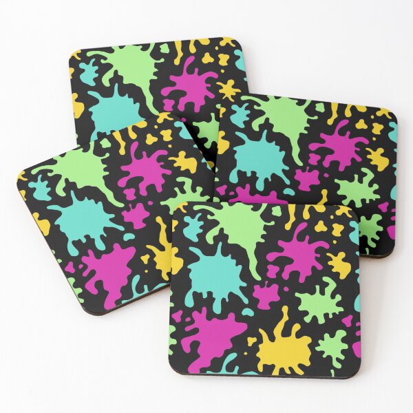 Item preview, Colourful Paint Splatter Pattern designed and sold by Olooriel.