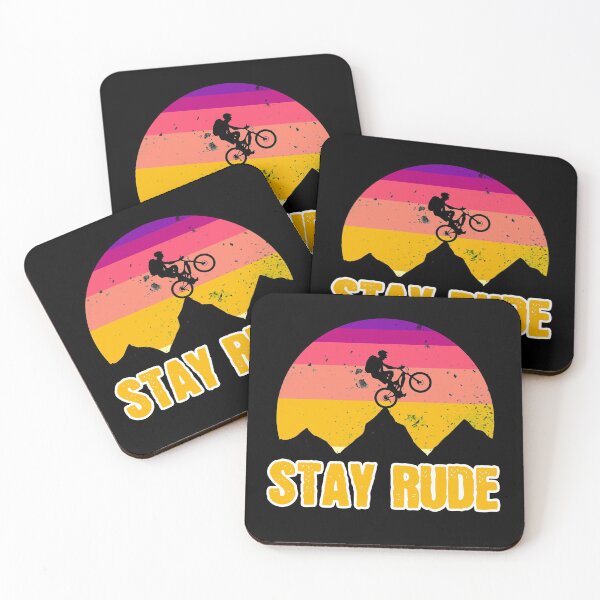 Item preview, Stay Rude - Mountain Bike Bike Ultras Outdoor Bike Downhill Trail Mountains designed and sold by VollNiceDesign.