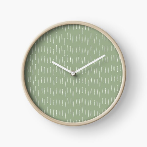 Item preview, Raindrop Boho Abstract Pattern, Sage Green designed and sold by meggydesigns.
