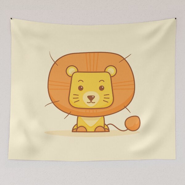 Item preview, Cute little lion designed and sold by geep44.