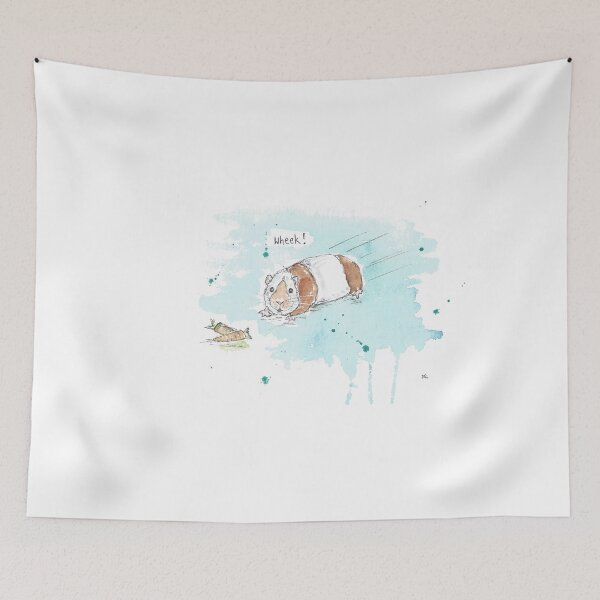 Item preview, Guinea Pig illustration designed and sold by DebTheZeb.
