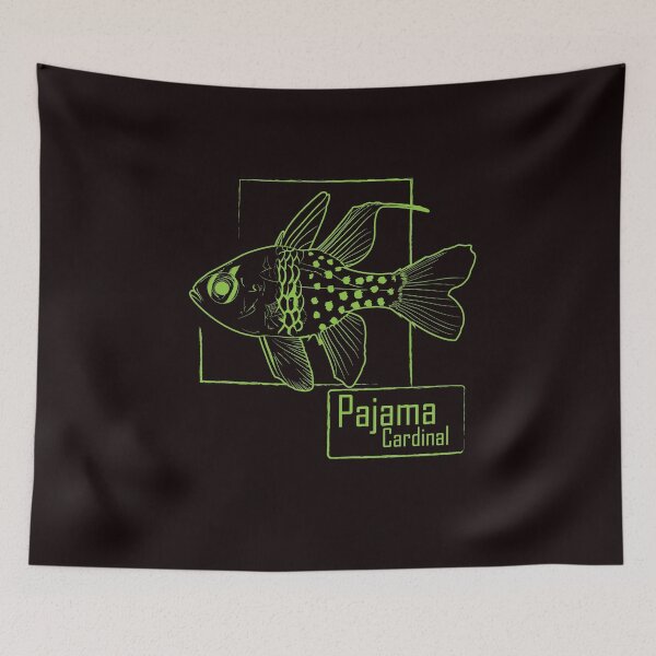 Item preview, Pajama cardinalfish fish lovers aquarium designed and sold by torlei565.