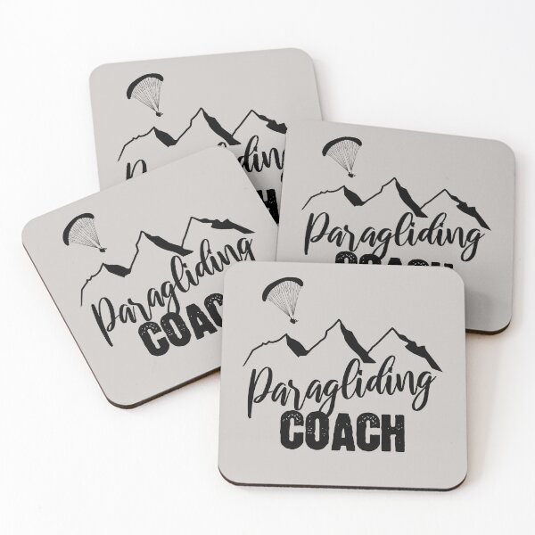 Item preview, Paragliding Coach! Paragliding paraglider parachute designed and sold by VollNiceDesign.