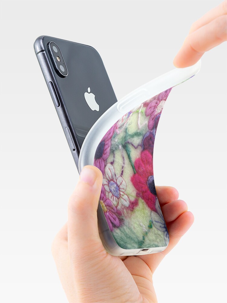 Alternate view of Anemones iPhone Case & Cover