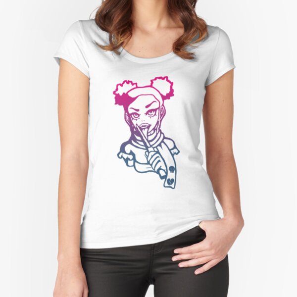 Assassin lineart v2 Fitted Scoop T-Shirt