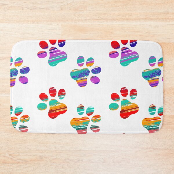 Item preview, Colorful Cat Tracks designed and sold by Blackmoon9.